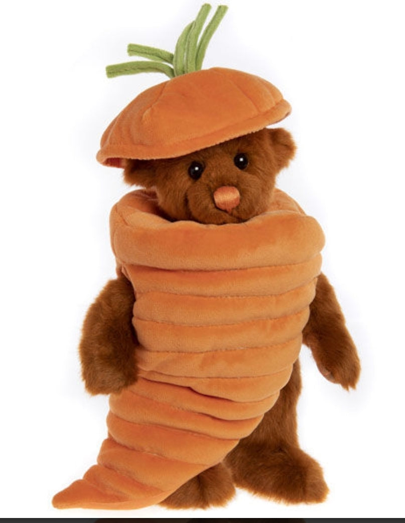 Chantenay - 11" Bear with Carrot Coat and Hat!