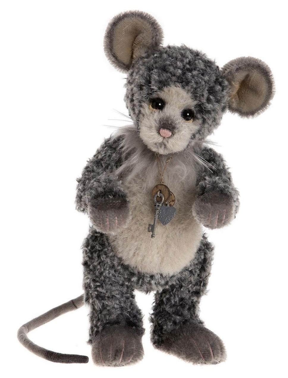 Neat - 10" Mohair Mouse Isabelle Collection by Charlie Bears
