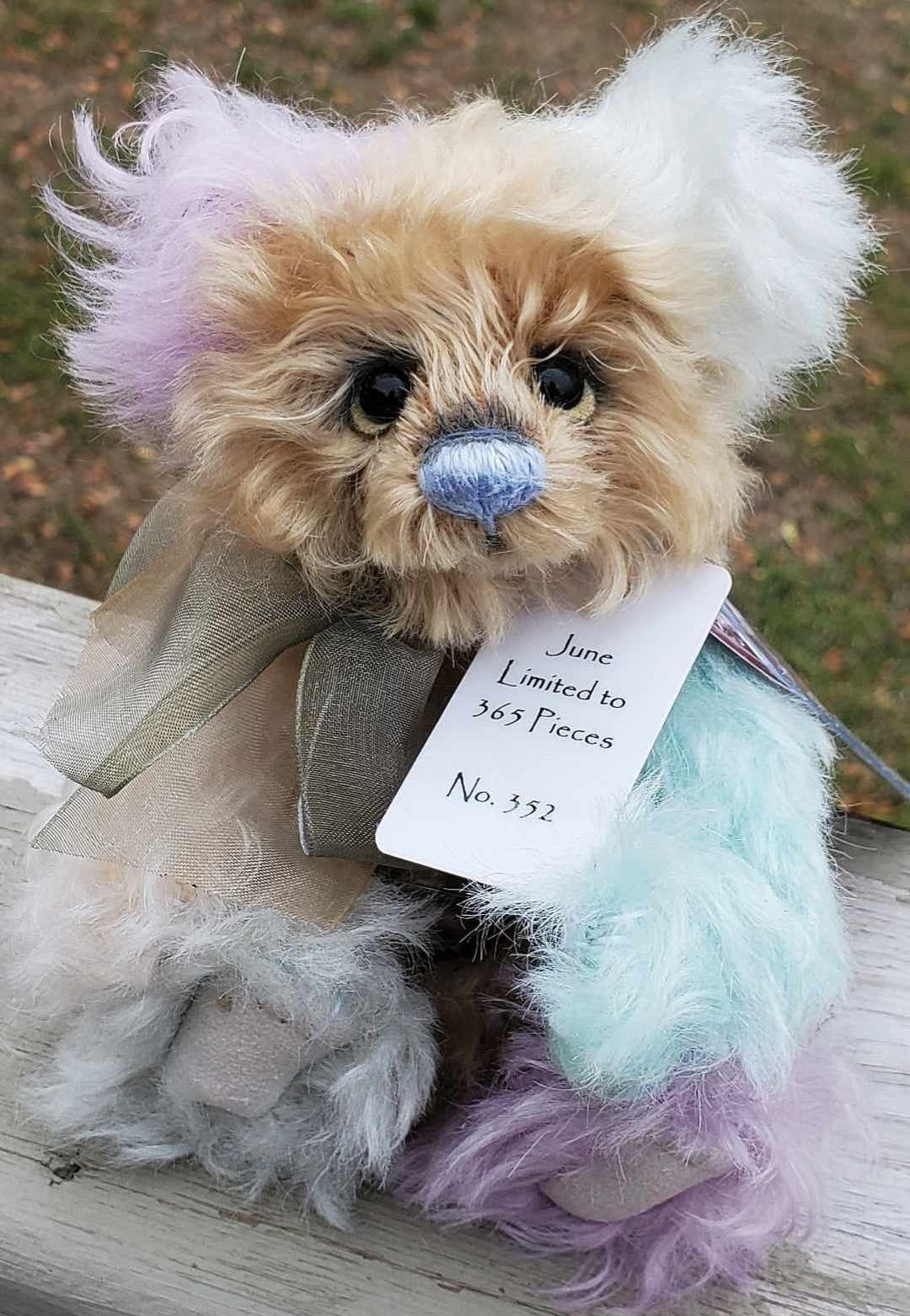 June, Minimo by Charlie Bears, Mohair, 365 Pieces Made!