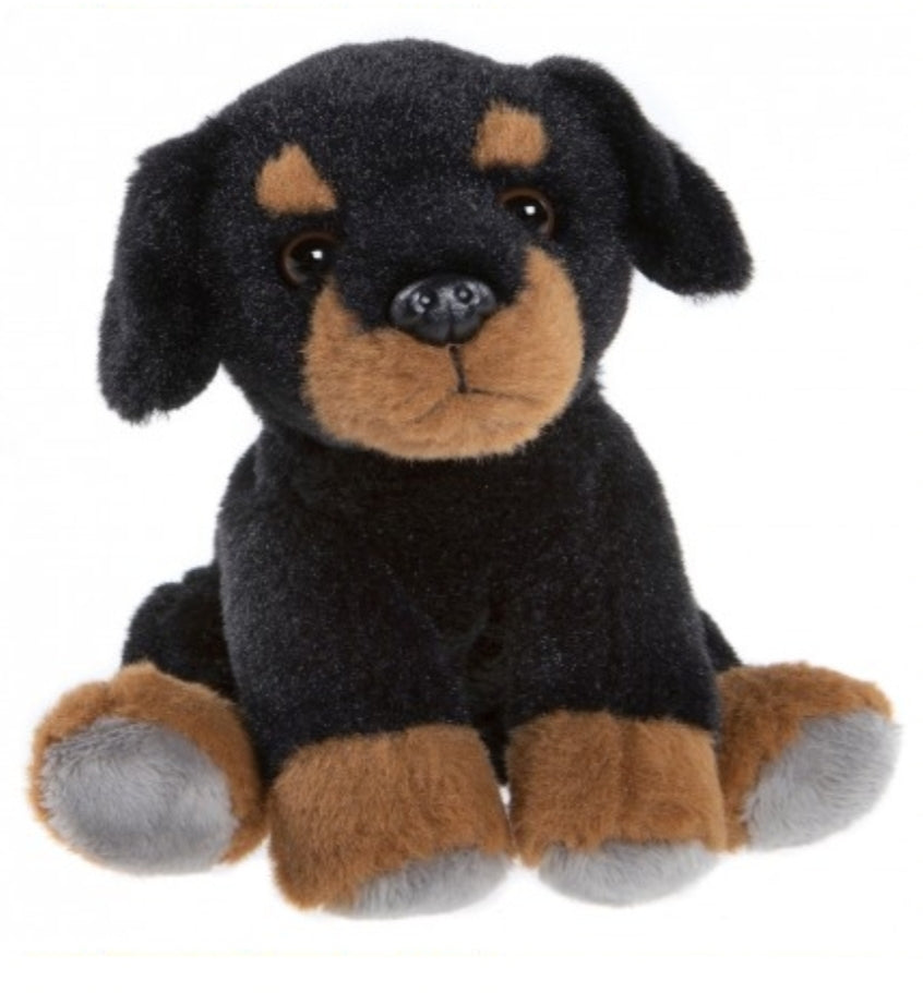 Rottie Dog - 5" Baby-Safe Cuddle Cubs Plush by Charlie Bears