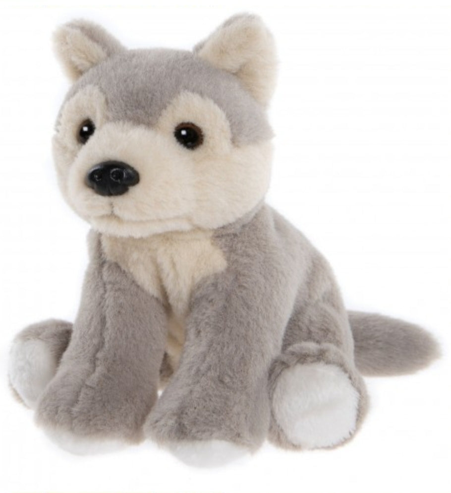 Wolf - 5" Baby-Safe Cuddle Cubs Plush by Charlie Bears