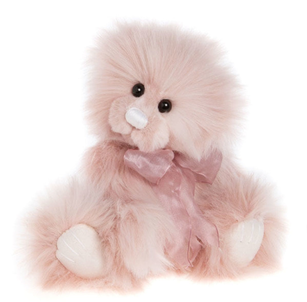 Teaberry - 10" Pink Plush from Charlie Bears