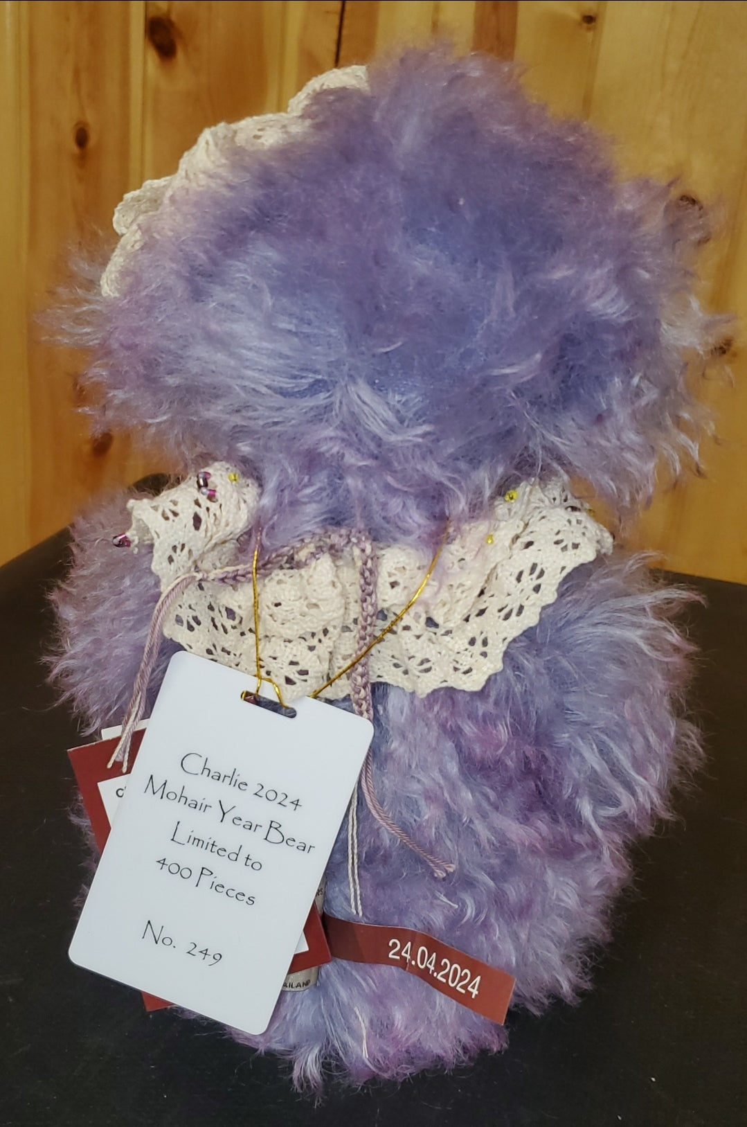 Mohair Year Bear 2024 by Charlie Bears - 14" Only 400 made!