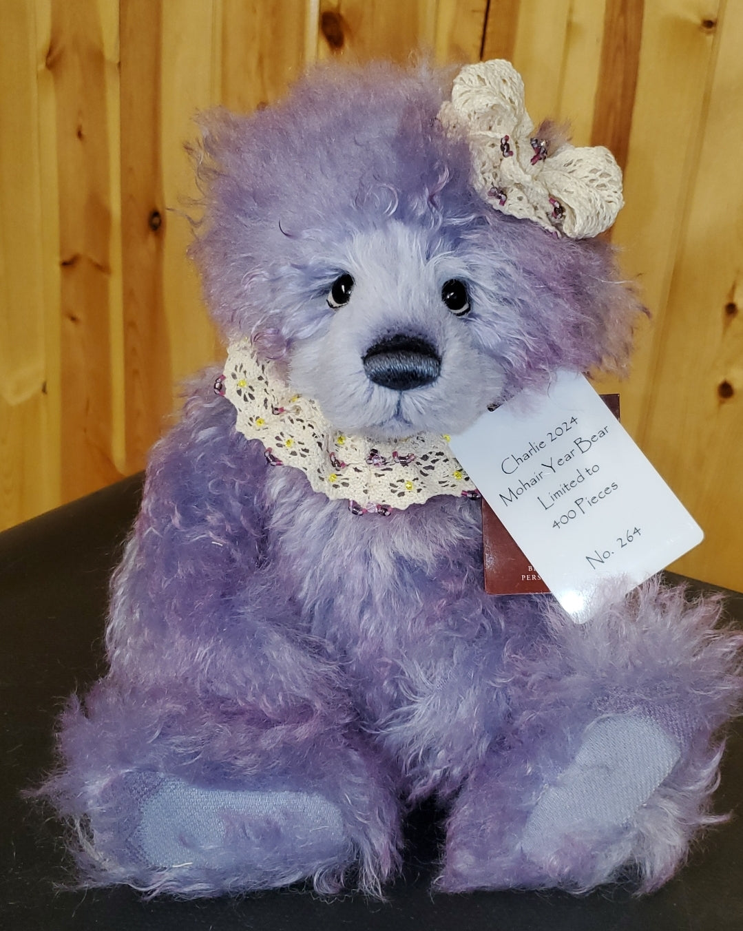 Mohair Year Bear 2024 by Charlie Bears - 14" Only 400 made!