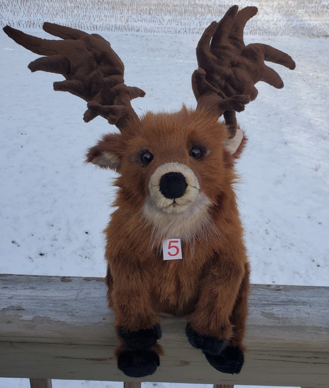 Titan - 14.5" Irish Elk - Charlie Bears' Bearhouse Collection