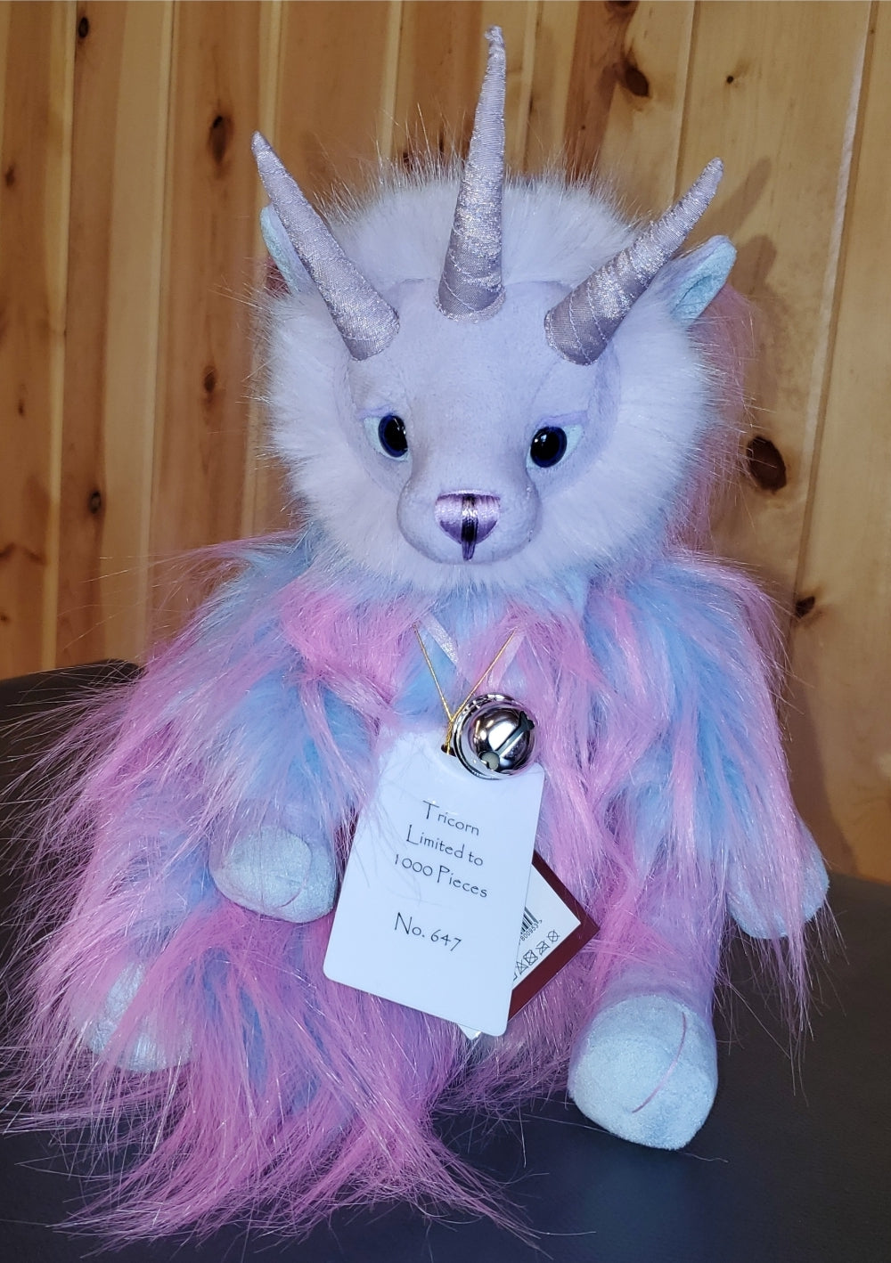 Tricorn - 13" Horned Plush - Monsterology Series by Charlie Bears