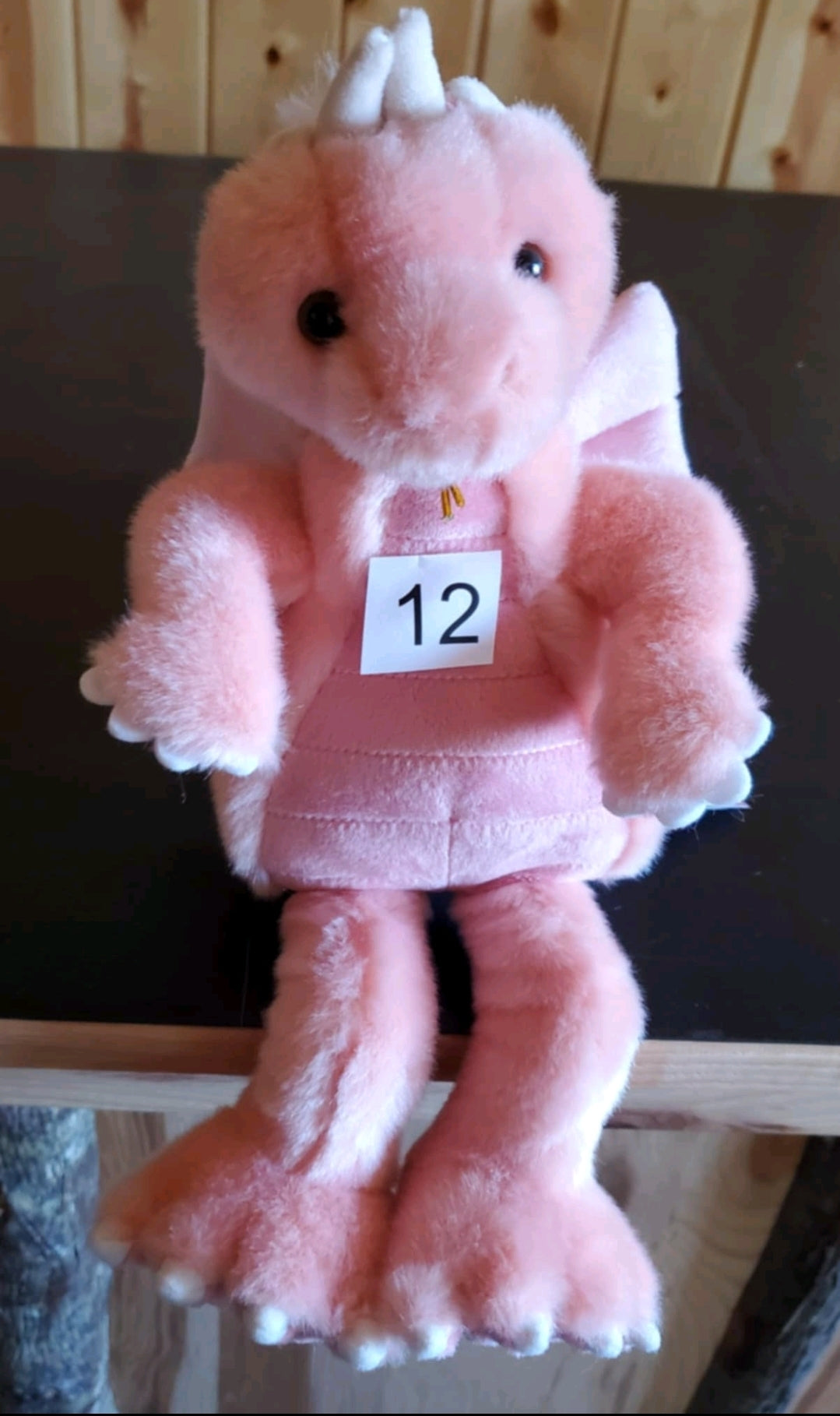 Hearts - 8"  Non-Jointed Dragon Charlie Bears' Bearhouse