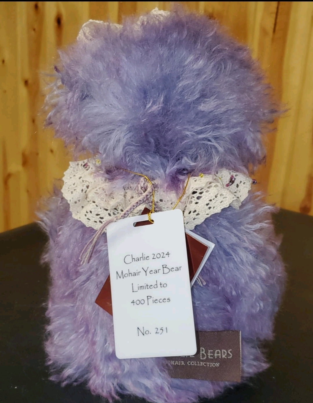 Mohair Year Bear 2024 by Charlie Bears - 14" Only 400 made!