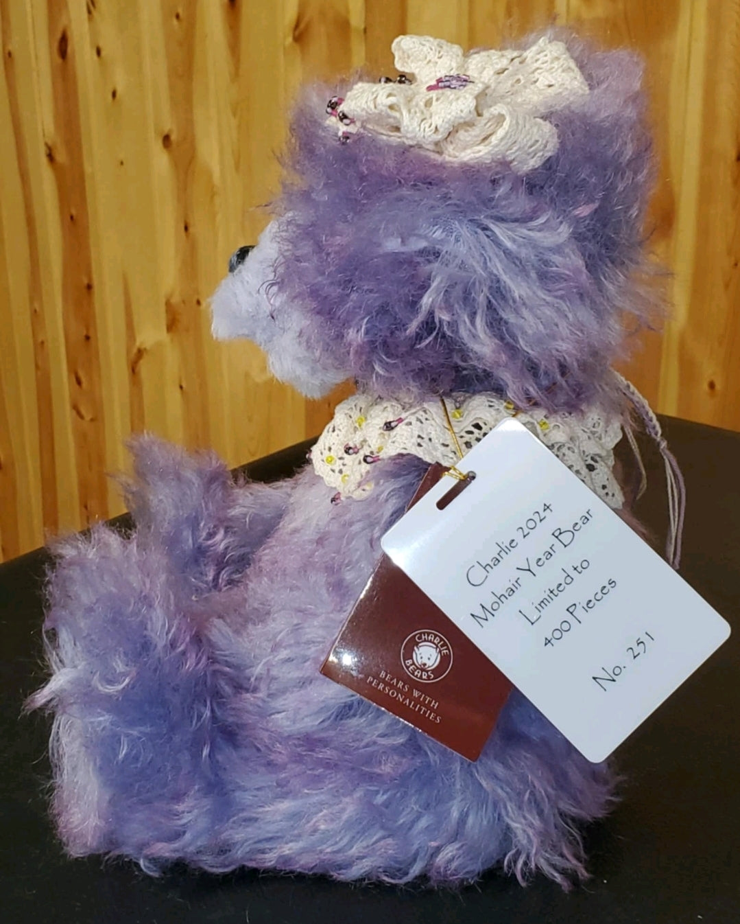Mohair Year Bear 2024 by Charlie Bears - 14" Only 400 made!