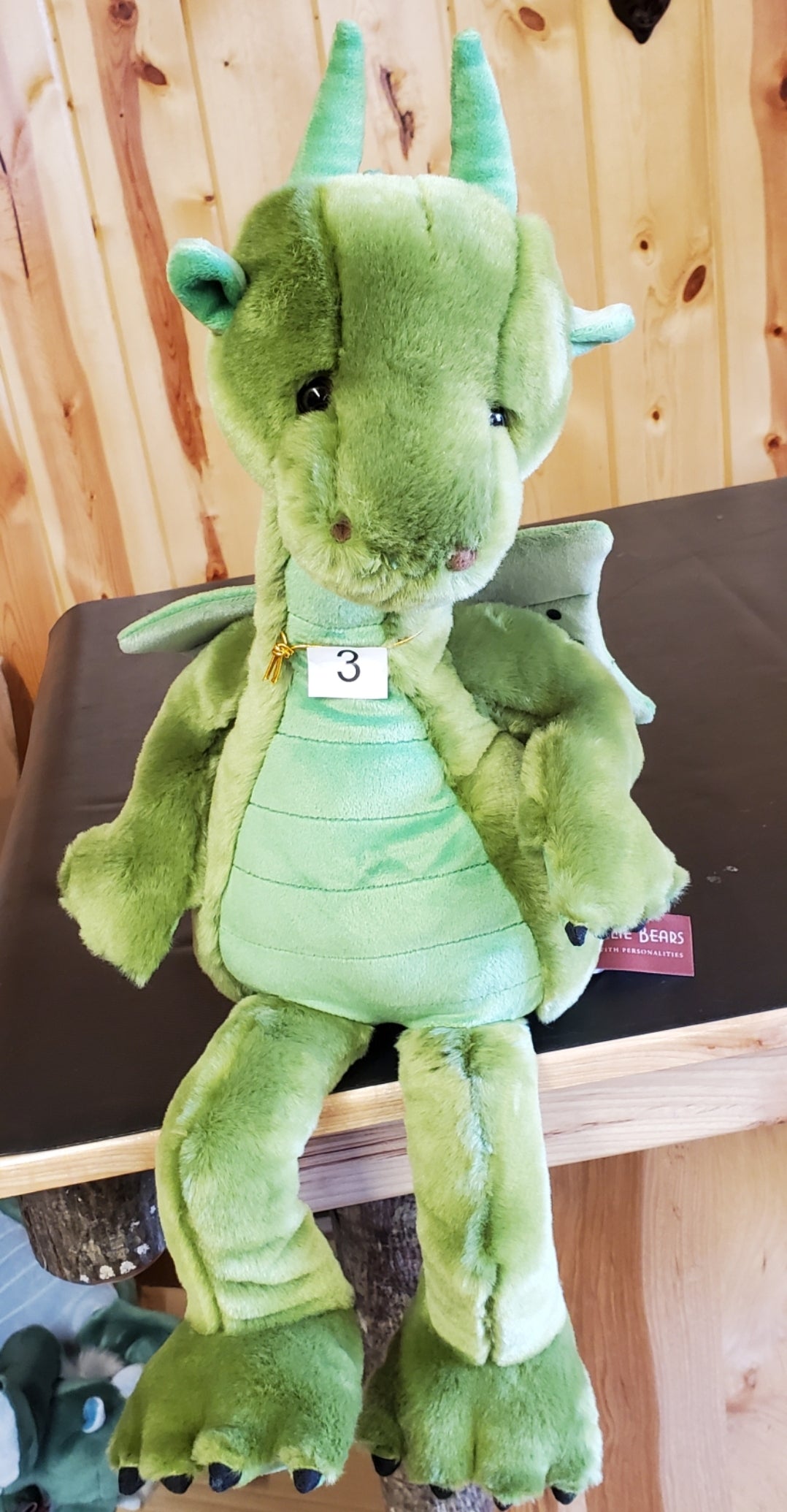 Deck - 14.5" Non-Jointed Dragon Charlie Bears' Bearhouse