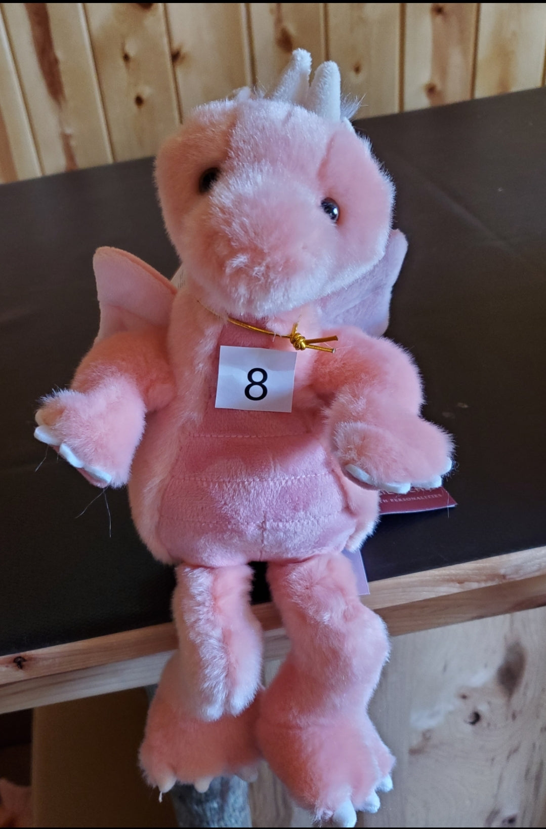 Hearts - 8"  Non-Jointed Dragon Charlie Bears' Bearhouse