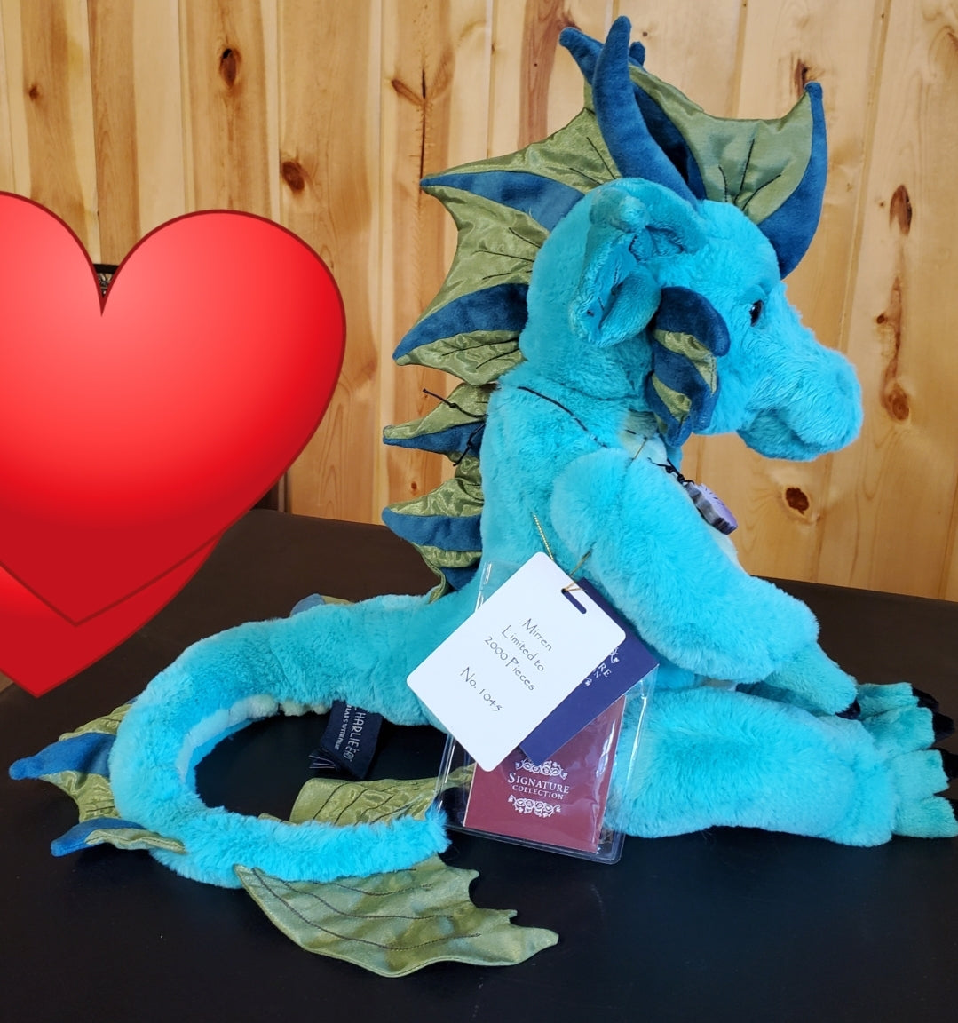 Mirren - 17" Water Dragon - from Charlie Bears Signature Collection