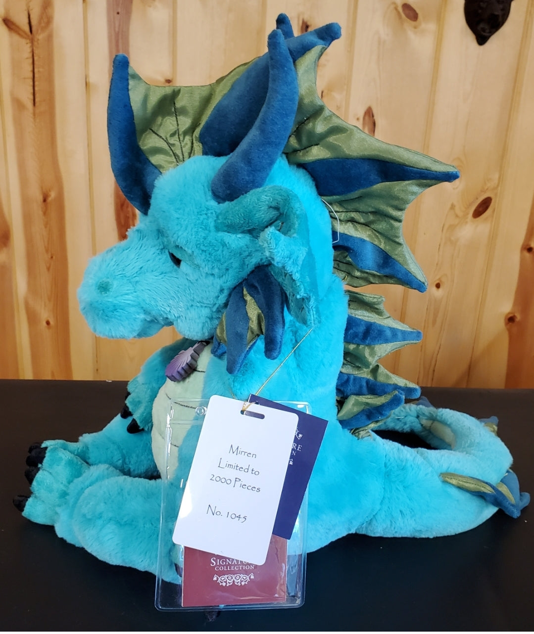 Mirren - 17" Water Dragon - from Charlie Bears Signature Collection