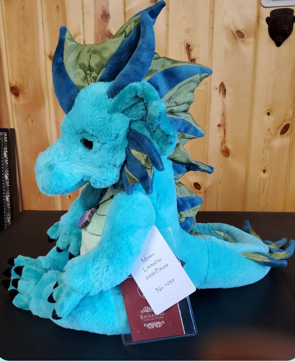 Mirren - 17" Water Dragon - from Charlie Bears Signature Collection