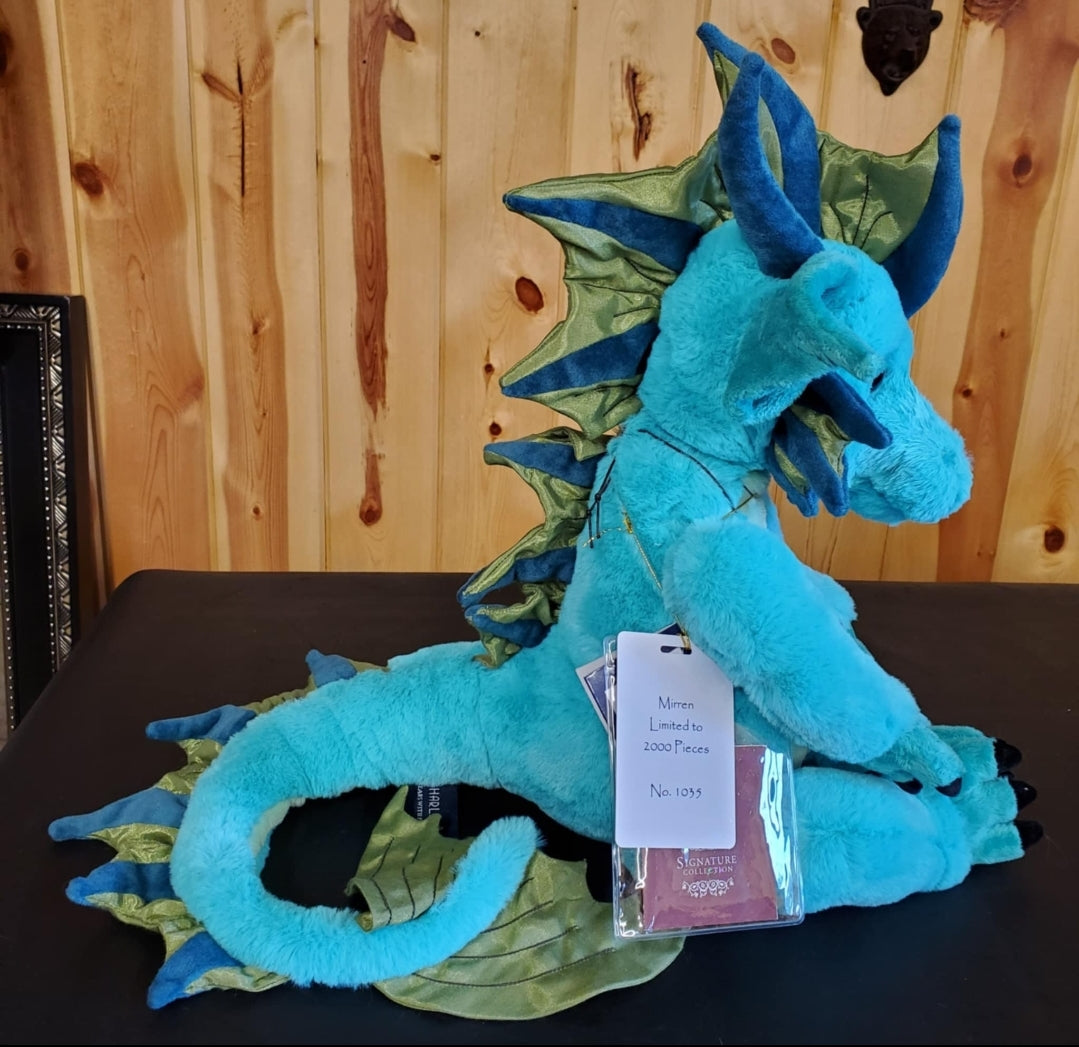 Mirren - 17" Water Dragon - from Charlie Bears Signature Collection