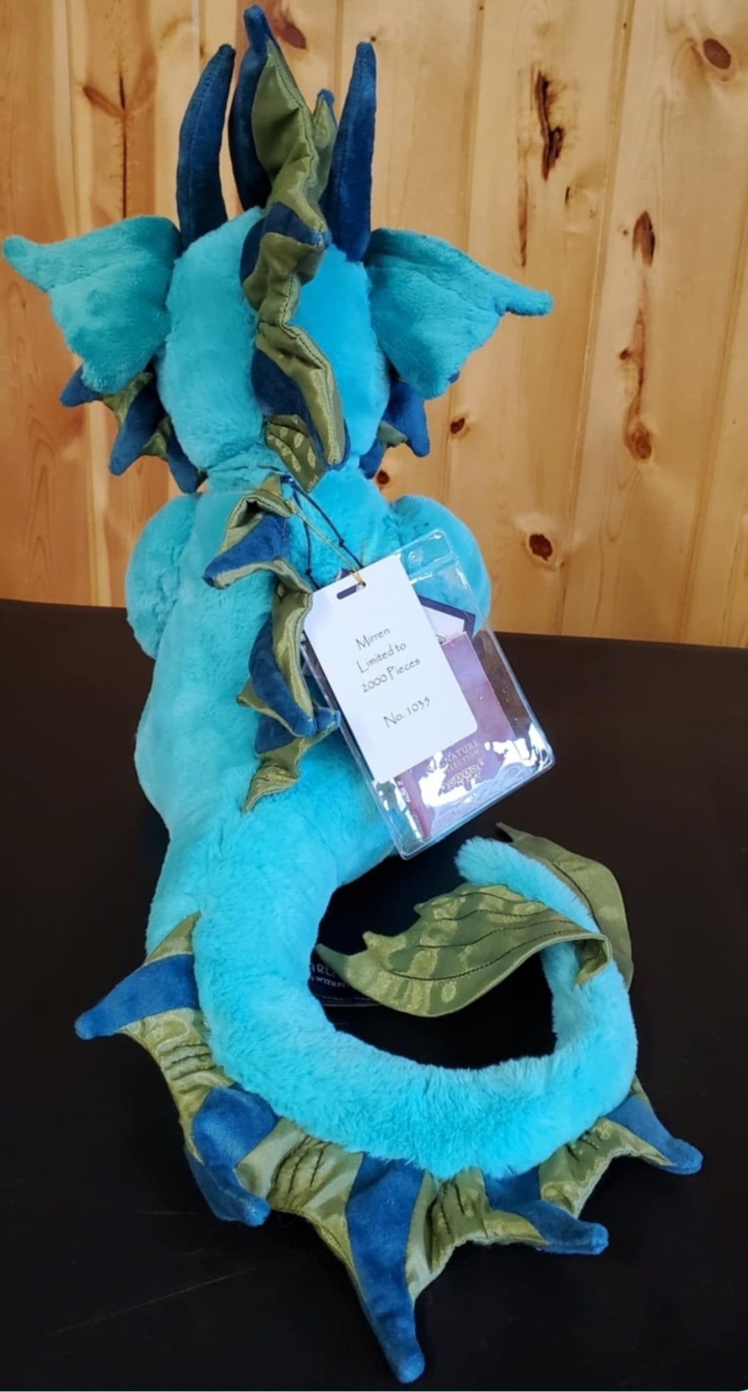 Mirren - 17" Water Dragon - from Charlie Bears Signature Collection