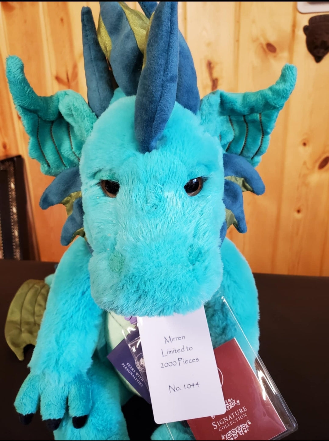 Mirren - 17" Water Dragon - from Charlie Bears Signature Collection