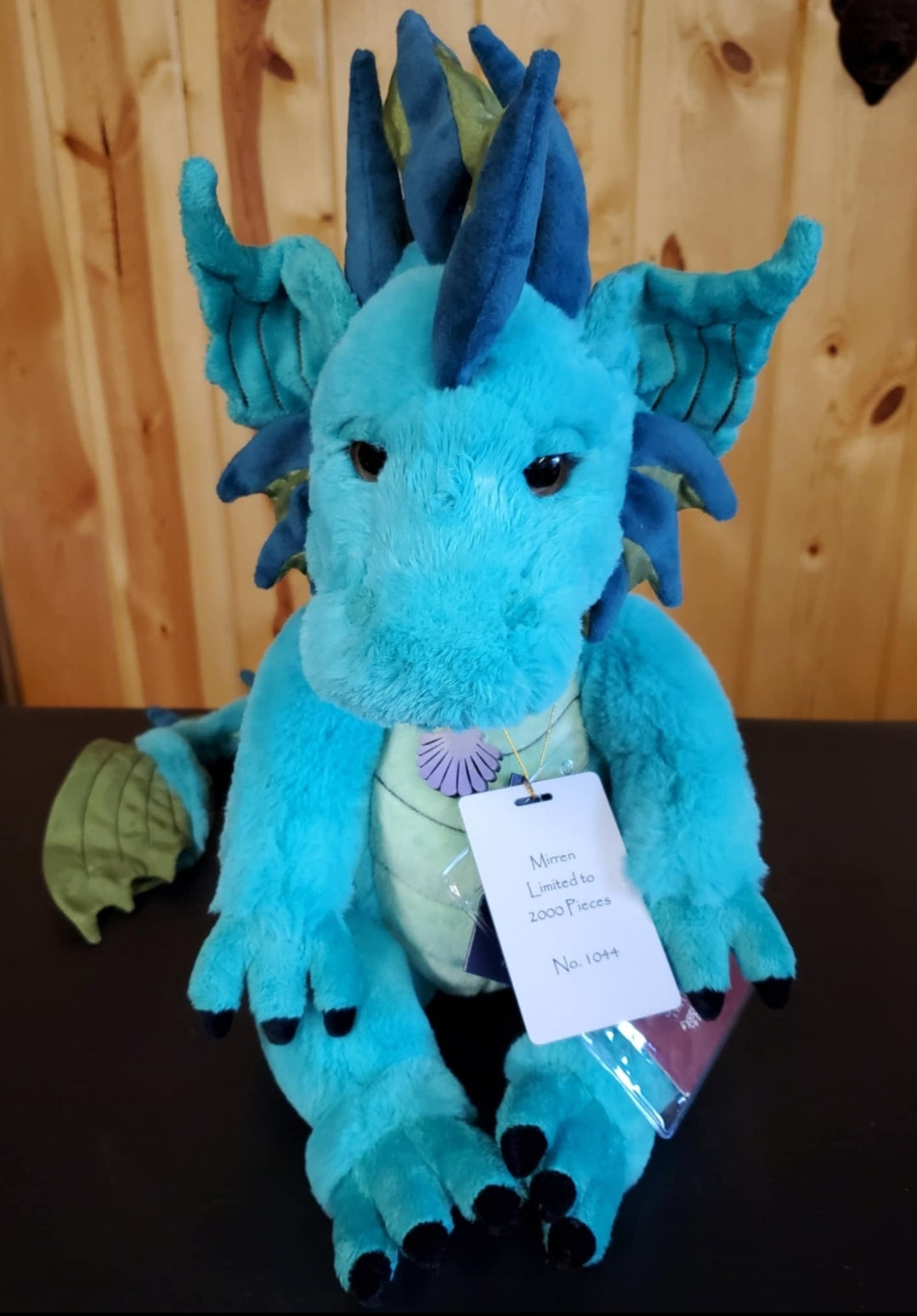 Mirren - 17" Water Dragon - from Charlie Bears Signature Collection