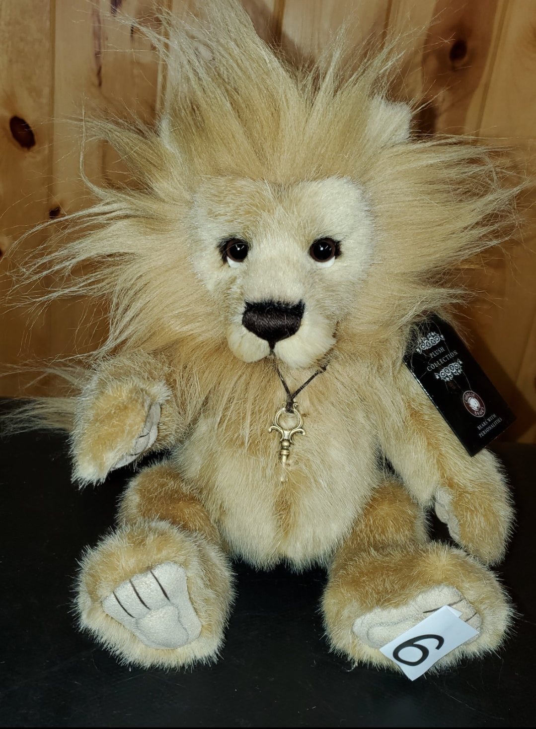 Anniversary Linus - 13" Plush Lion by Charlie Bears