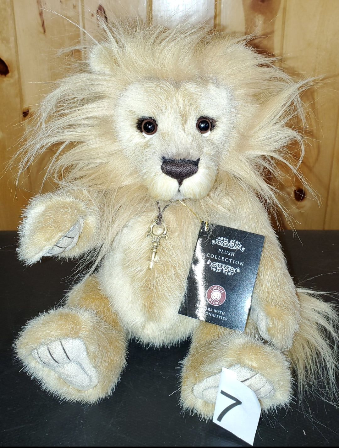 Anniversary Linus - 13" Plush Lion by Charlie Bears