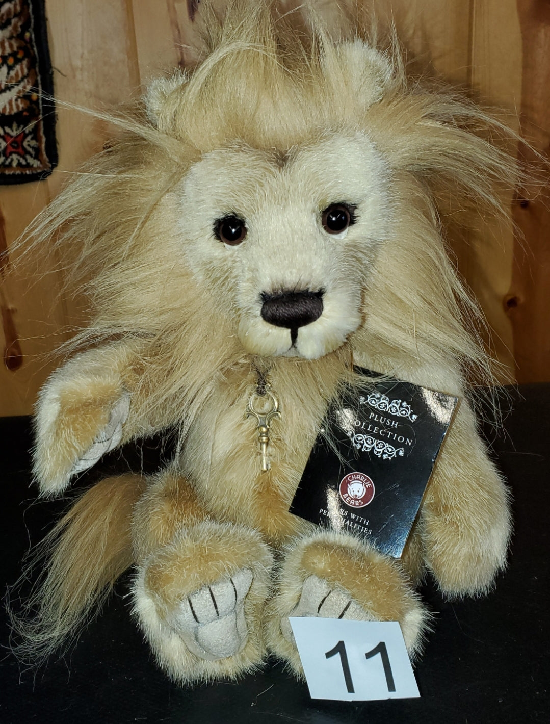 Anniversary Linus - 13" Plush Lion by Charlie Bears