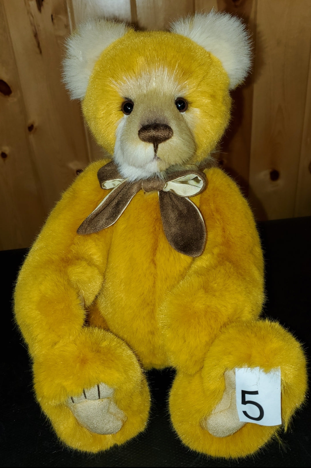 Mrs. JONES - 14" Super Soft Gold Plush by Charlie Bears