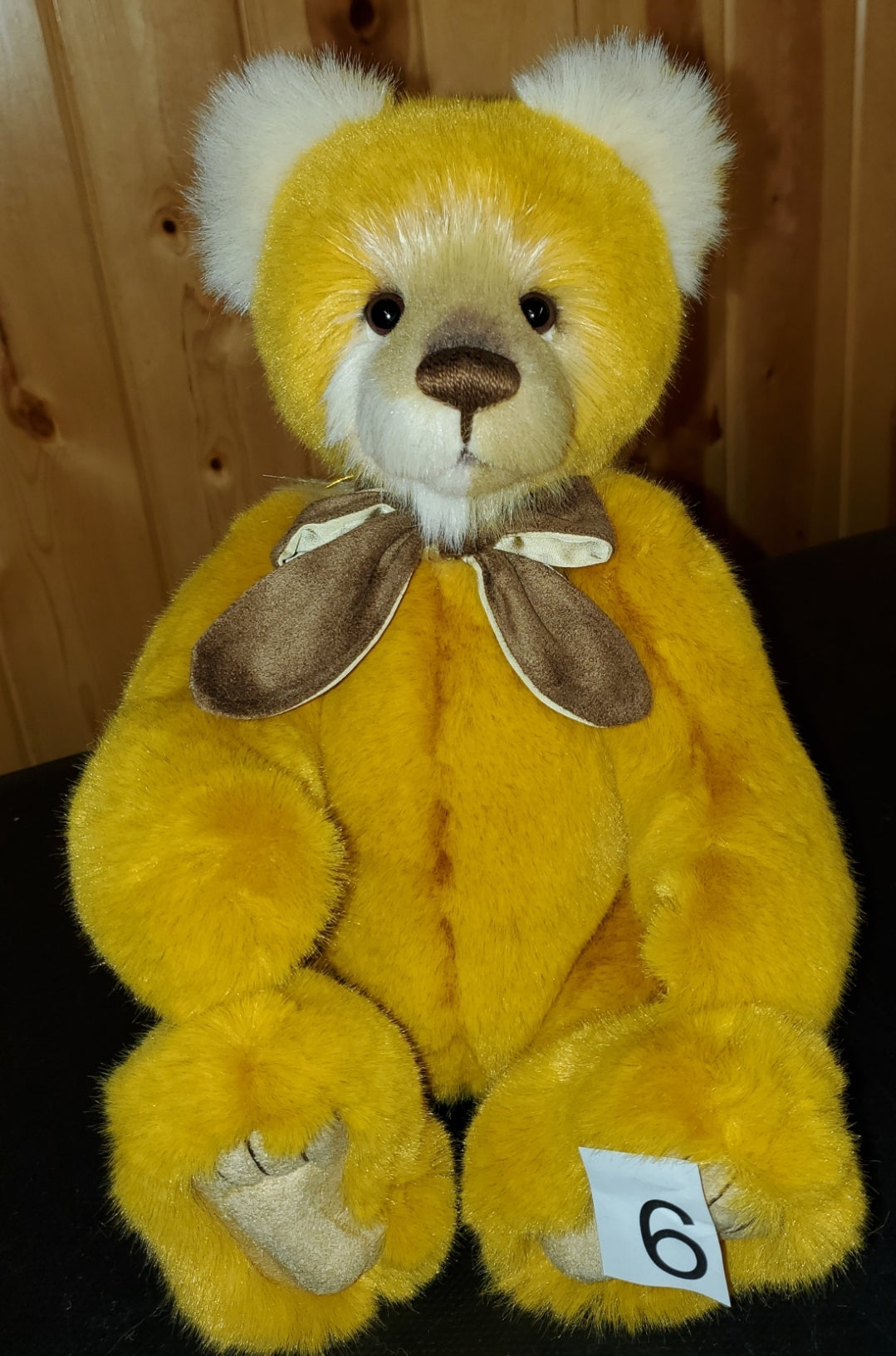 Mrs. JONES - 14" Super Soft Gold Plush by Charlie Bears