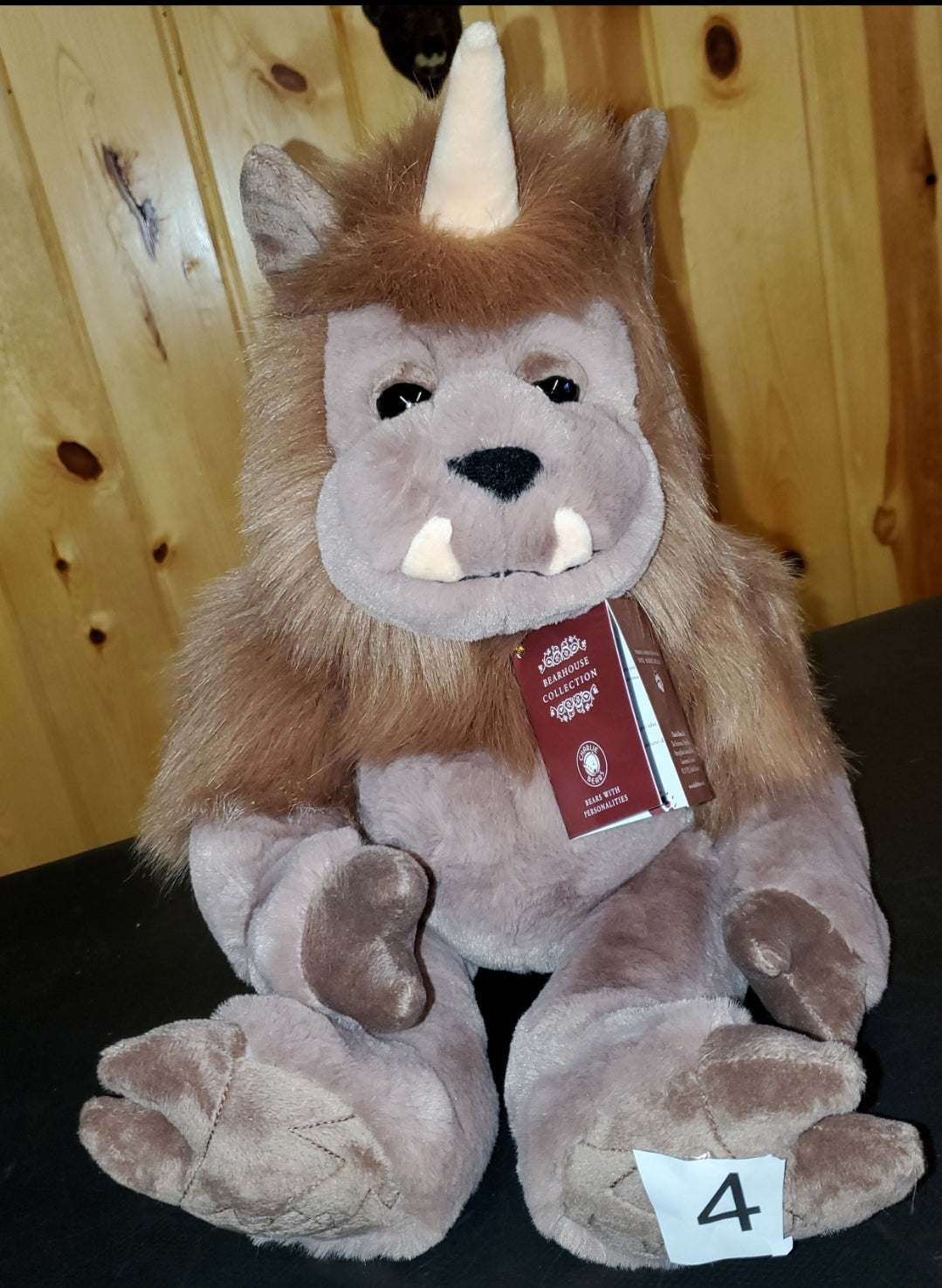 Quarry - 11" Soft Huggable Ogre by Charlie Bears Ogres and Giants  - Safe for 18 months and up! (Copy)