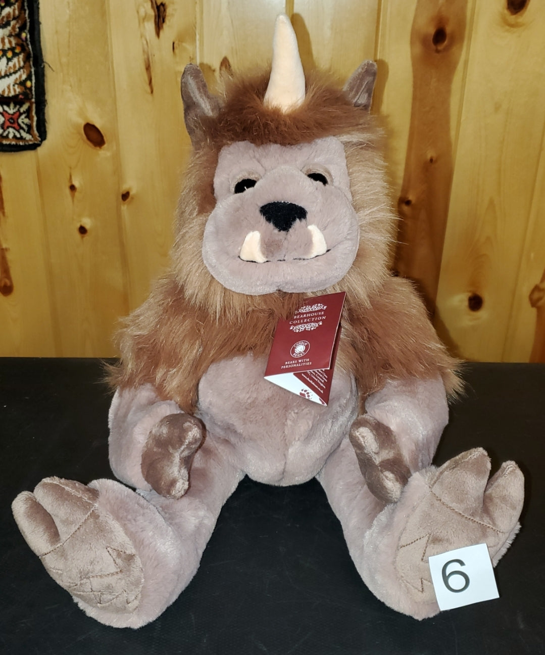 Quarry - 11" Soft Huggable Ogre by Charlie Bears Ogres and Giants  - Safe for 18 months and up! (Copy)