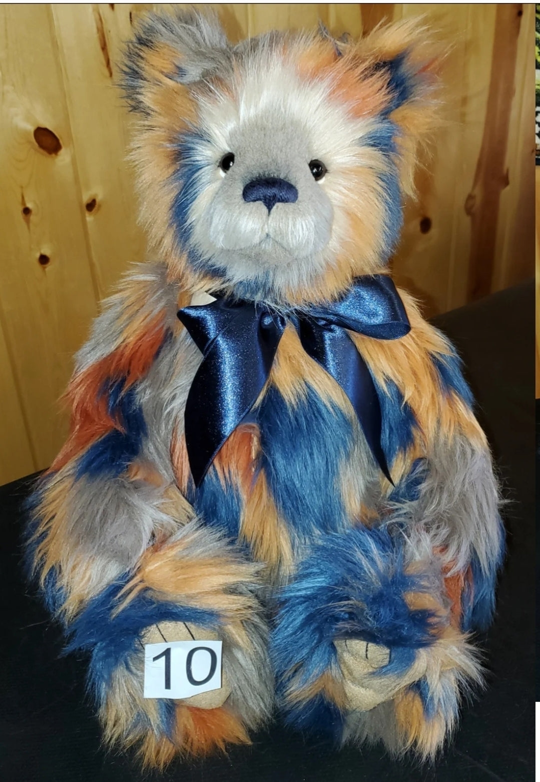 Wilkinson - 17.5" Sturdy Blue and Rust Plush by Charlie Bears