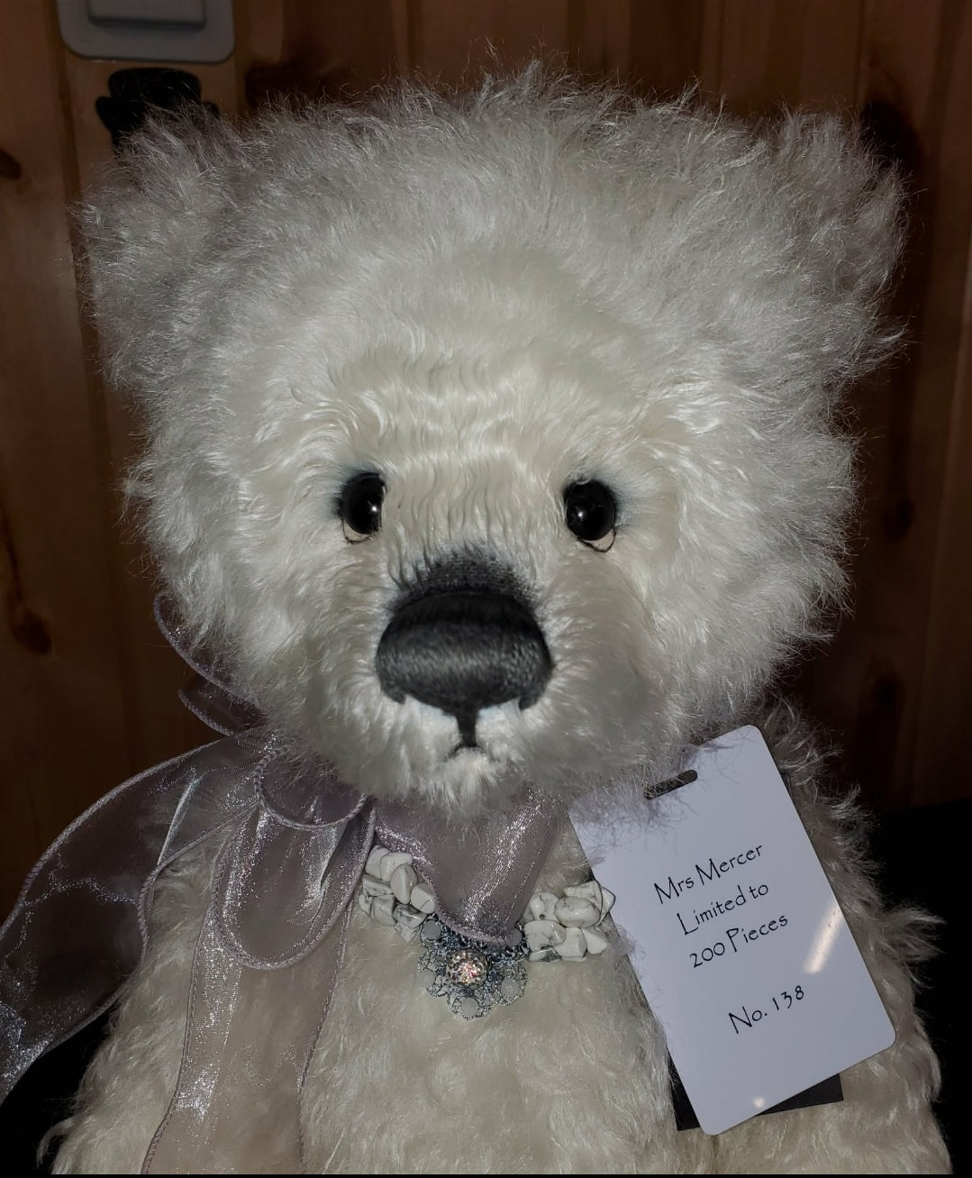 Mrs. Mercer - 19.5" Ivory Mohair Isabelle Collection by Charlie Bears - only 200 made!