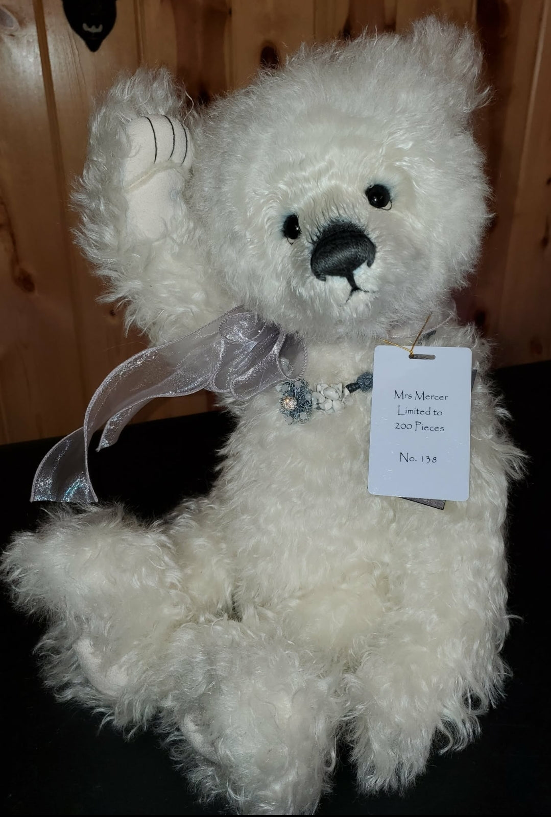Mrs. Mercer - 19.5" Ivory Mohair Isabelle Collection by Charlie Bears - only 200 made!