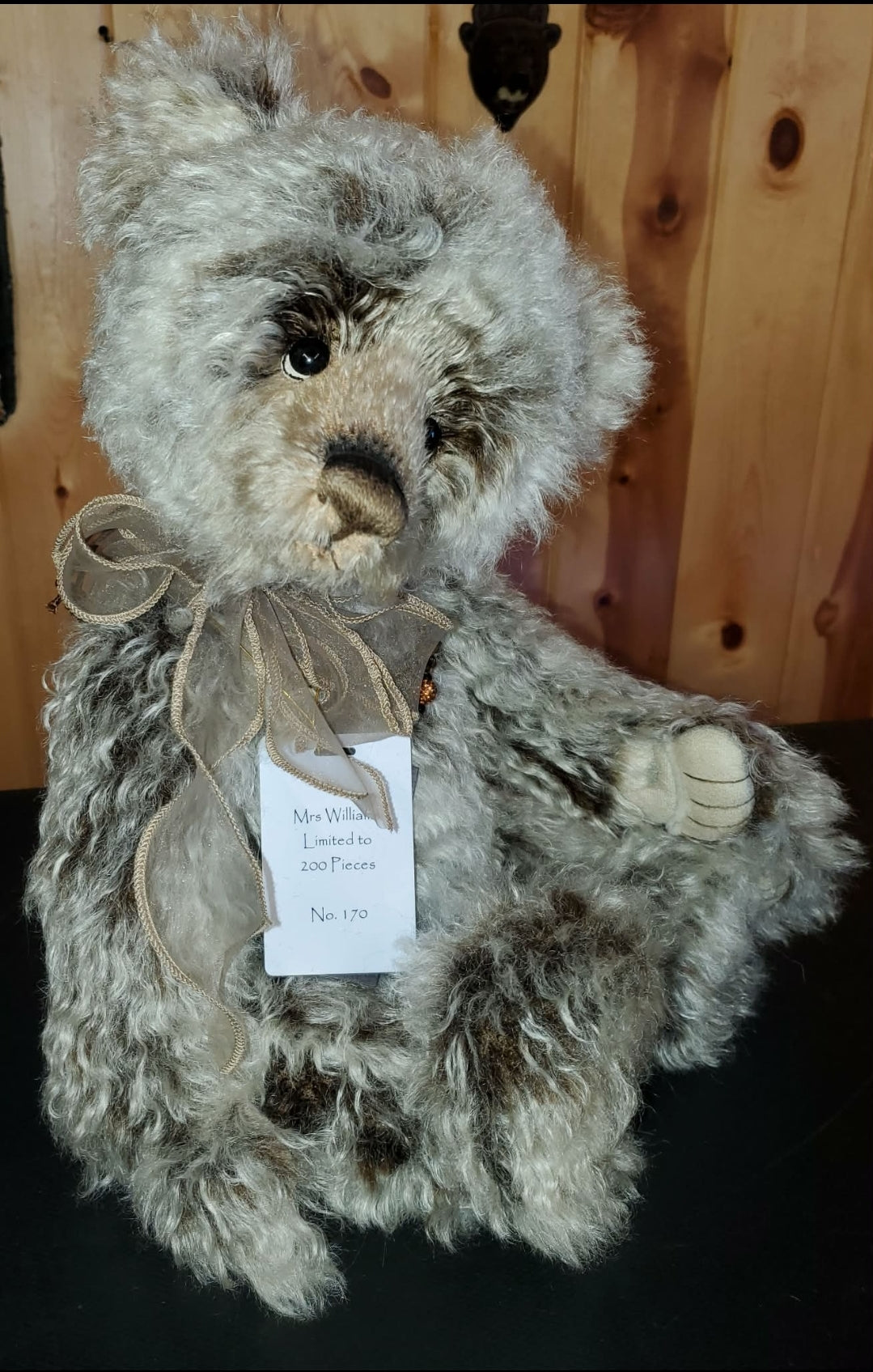Mrs. Williams - 19.5" Mohair Isabelle Collection by Charlie Bears - only 200 made!