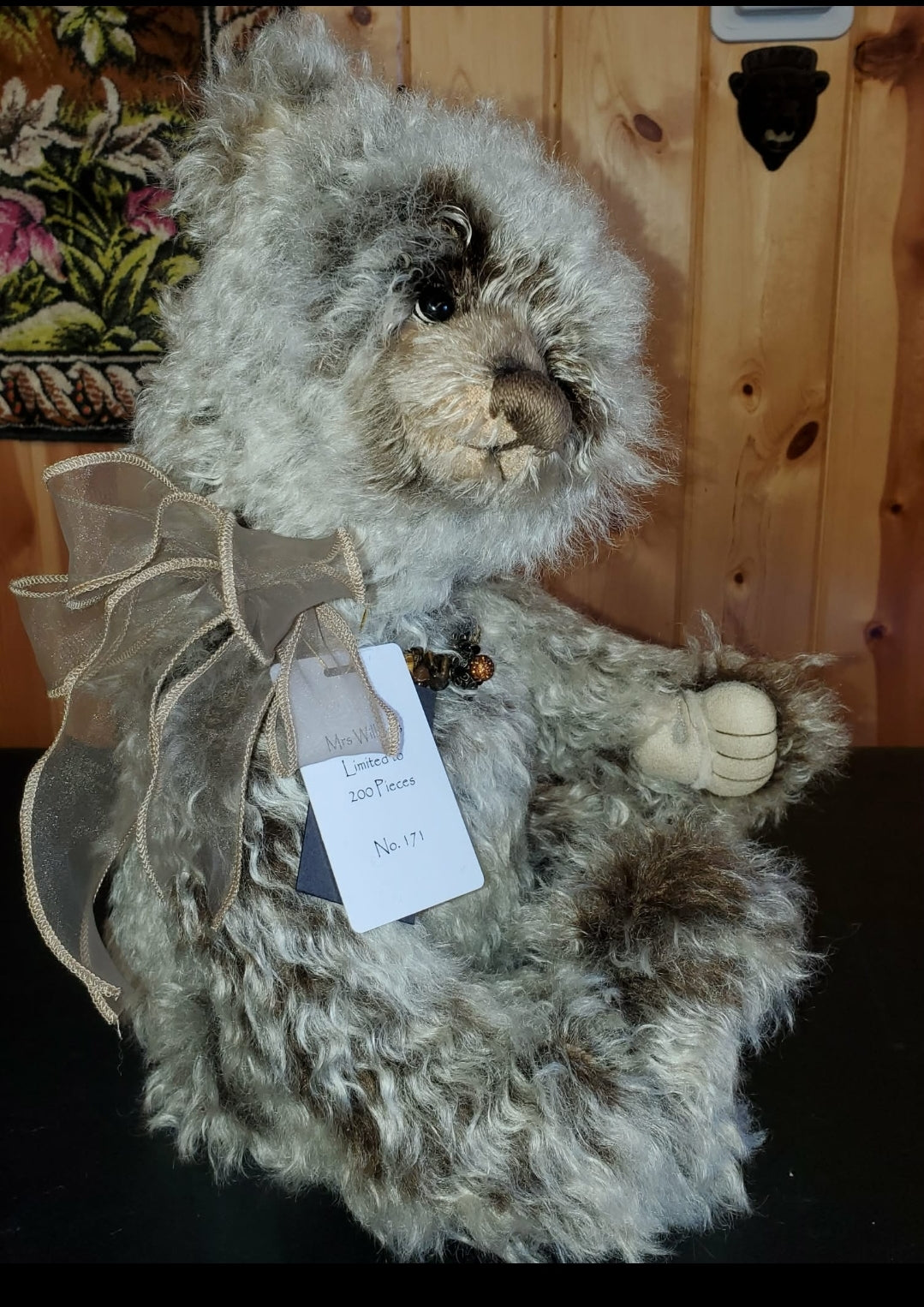 Mrs. Williams - 19.5" Mohair Isabelle Collection by Charlie Bears - only 200 made!