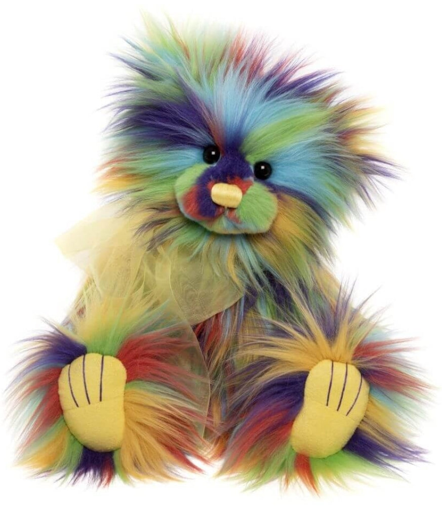 Borealis 14" Multicolored Rainbow Plush by Charlie Bears