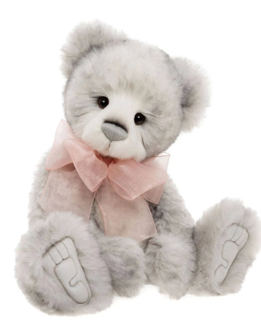 Belinda - 15.5" Super Soft Grey Tipped Plush by Charlie Bears