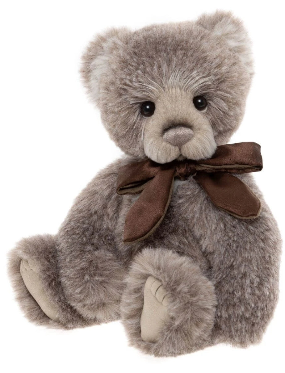 Norman - 13.5" Granville's Shimmering Taupe and Cream Brother by Charlie Bears