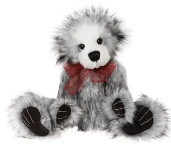 Foster - 18" Grey and White Wobble-Jointed (Floppy) Plush by Charlie Bears