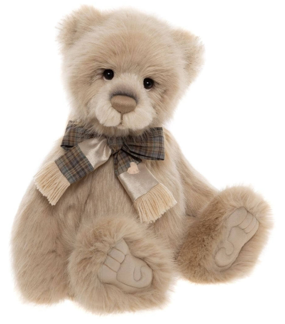 Jakub - 19" Beige Plumo by Charlie Bears