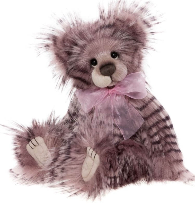 Strawberry Shortcake - 13" Pink w/Black Plush by Charlie Bears