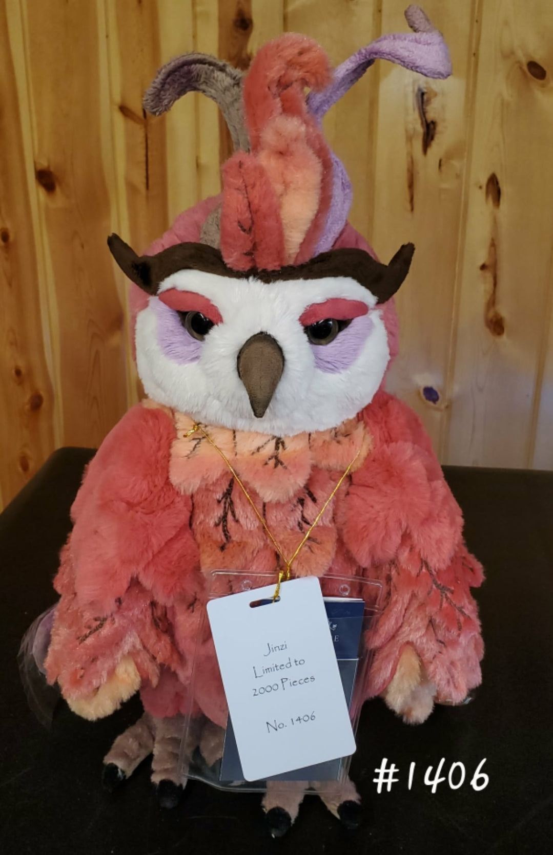 Jinzi - 13" Phoenix Charlie Bears Signature Collection designed by Ali Montgomery