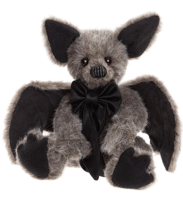 Belfry - 9" Black and Grey Bat by Charlie Bears