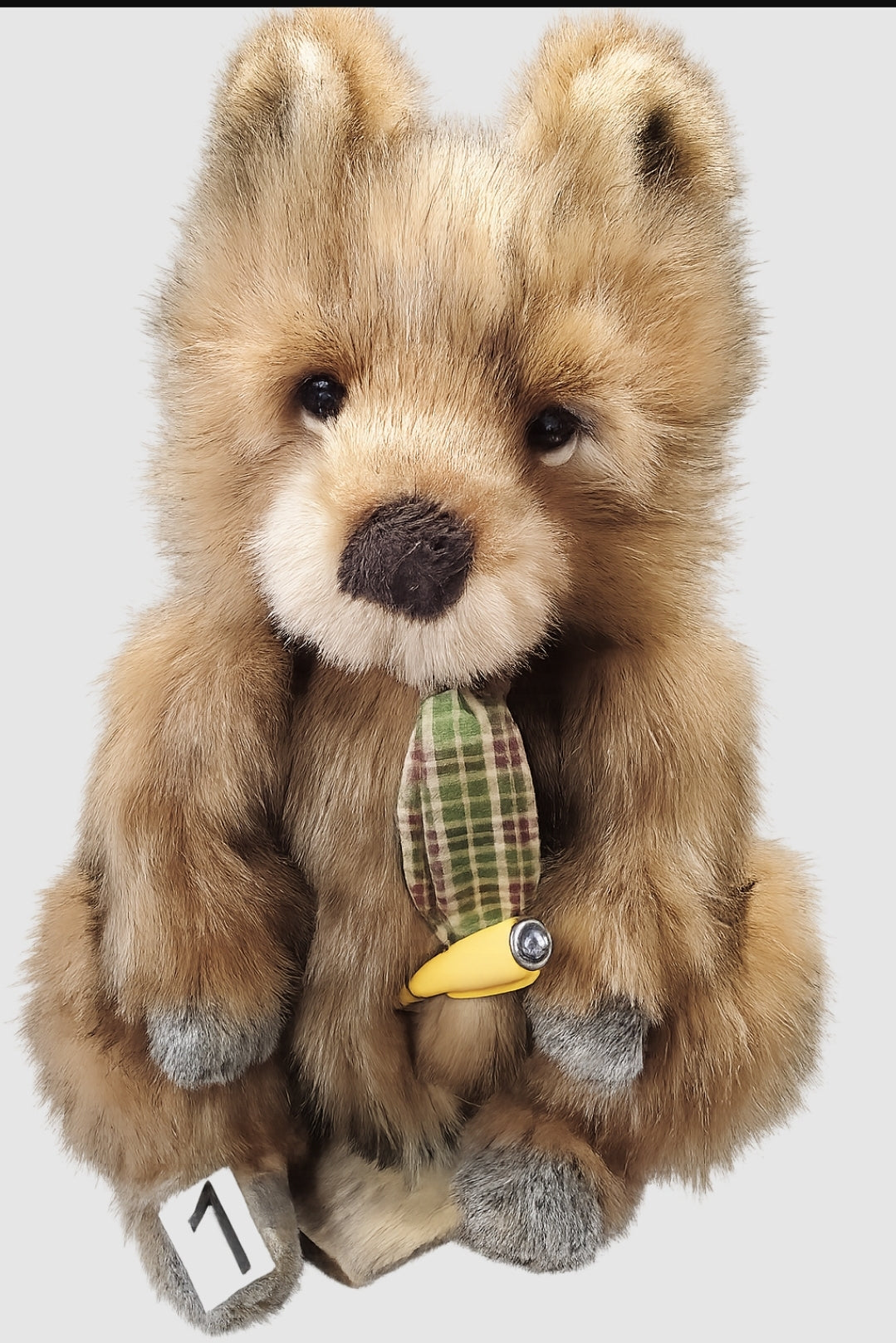 Melbourne - 14.5" Quokka Non-Jointed Wallaby w/tiny pouch by Charlie Bears