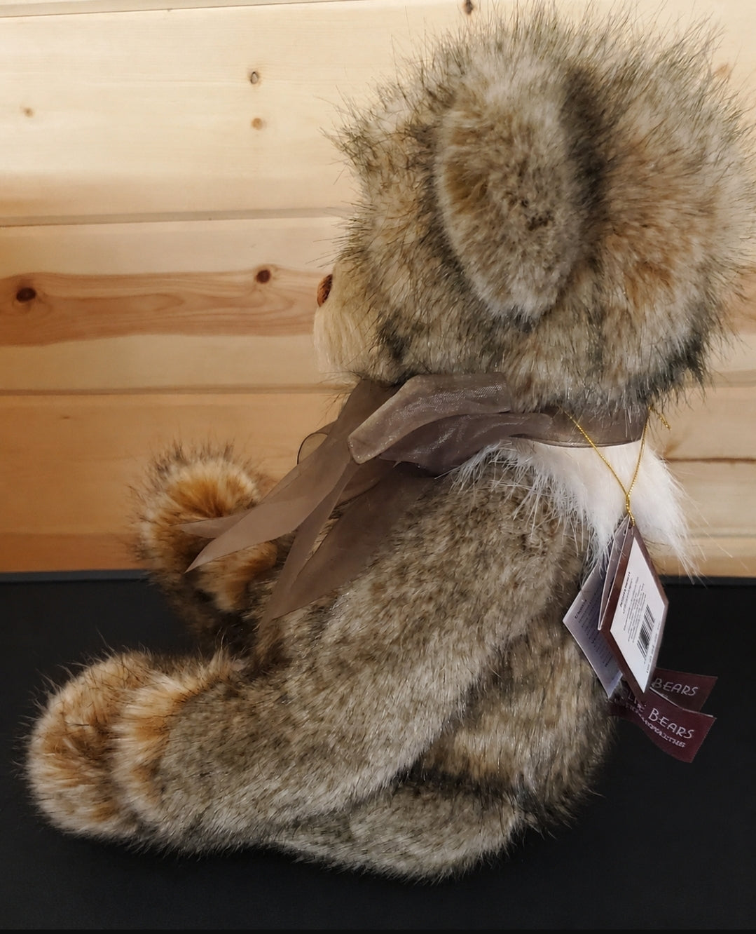Kathleen - 18" Brown Bear w/Key Necklace by Charlie Bears