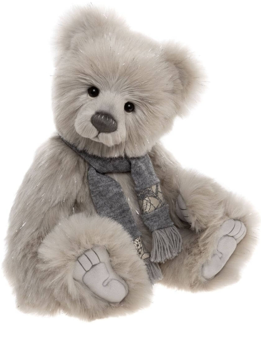 Elf Dust - 17" Grey and Silver Plush by Charlie Bears