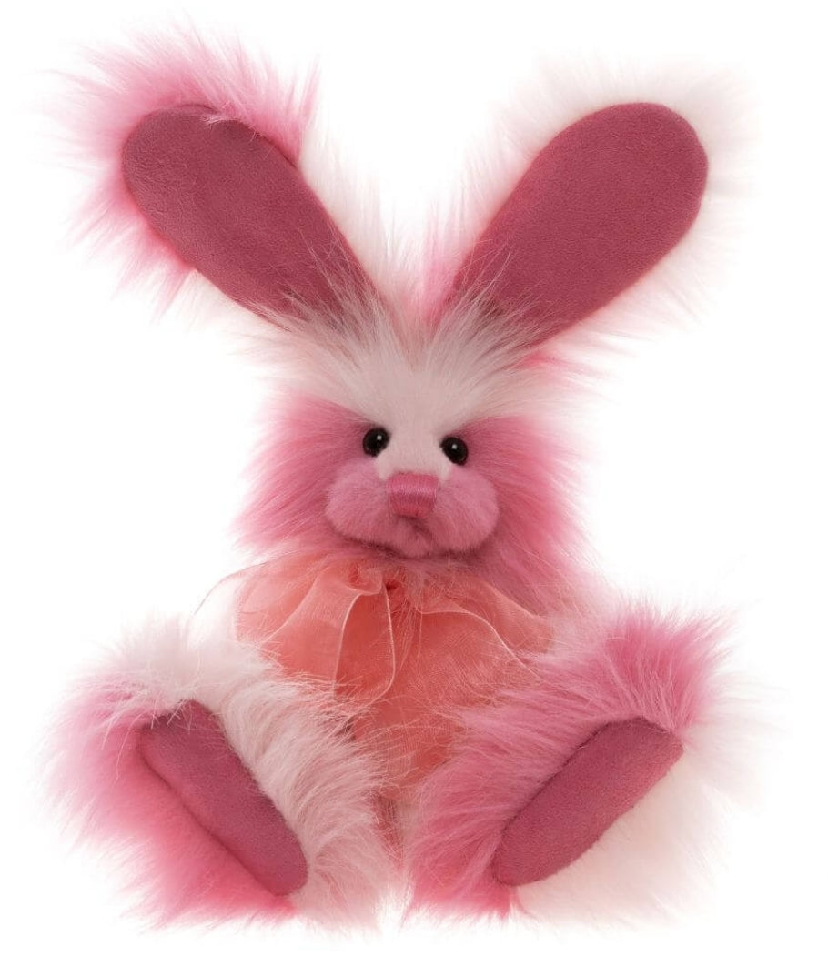 Pinkerton - 10" Pink Bunny Rabbit by Charlie Bears