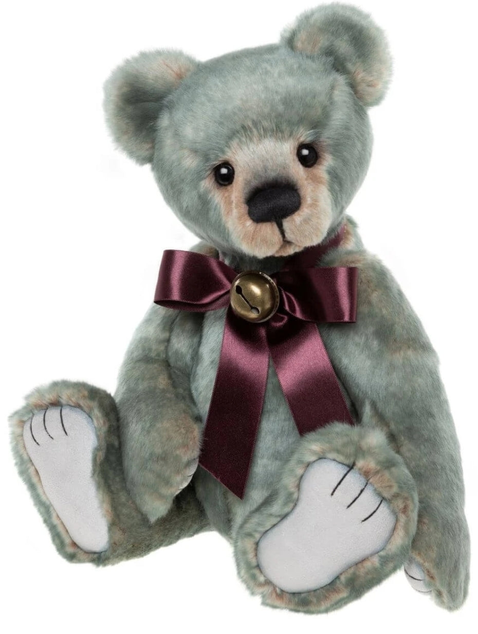 Henderson - 16" Green and Cream Plush by Charlie Bears