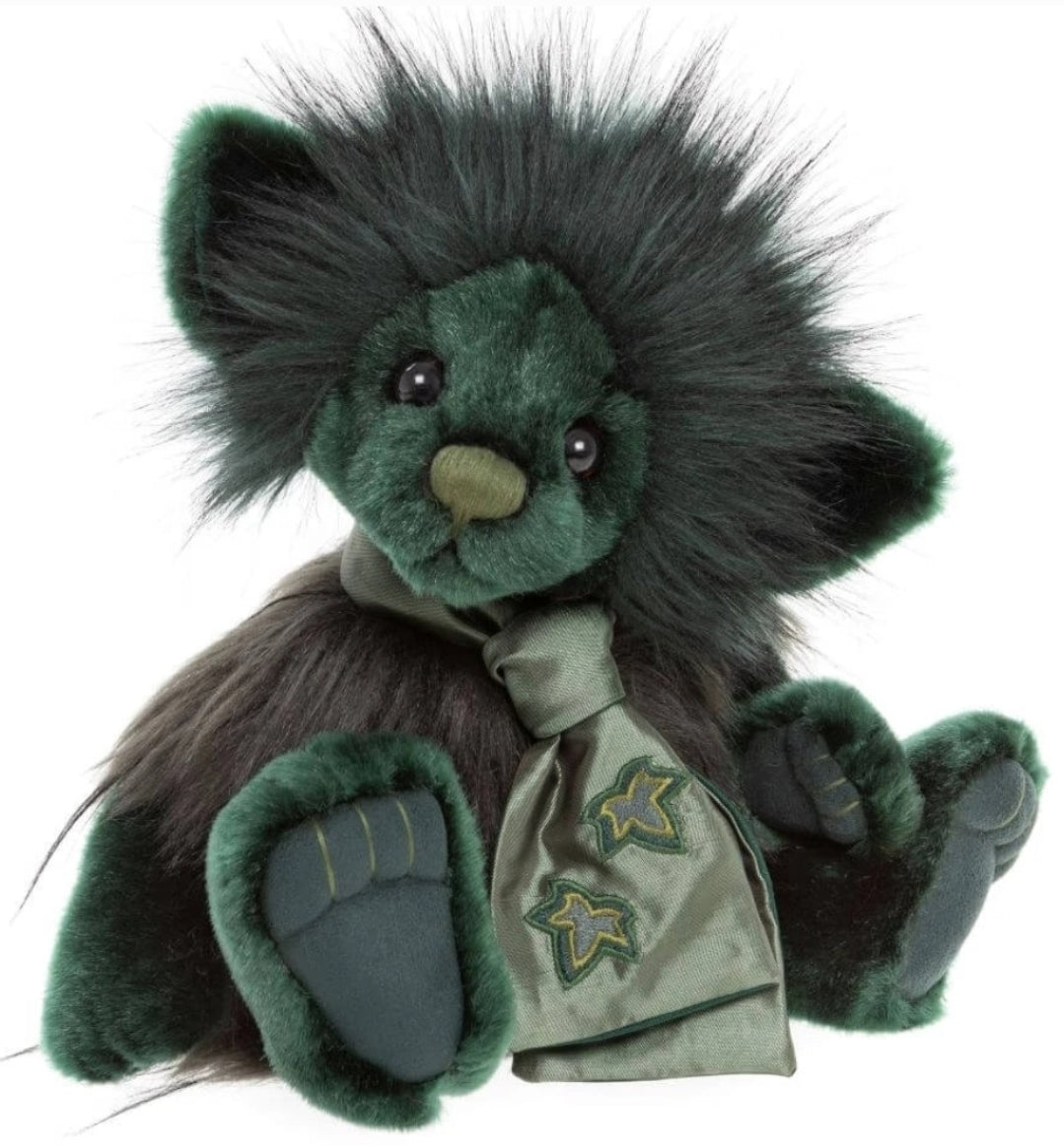 Forest Troll - 12" Dark Green Plush by Charlie Bears