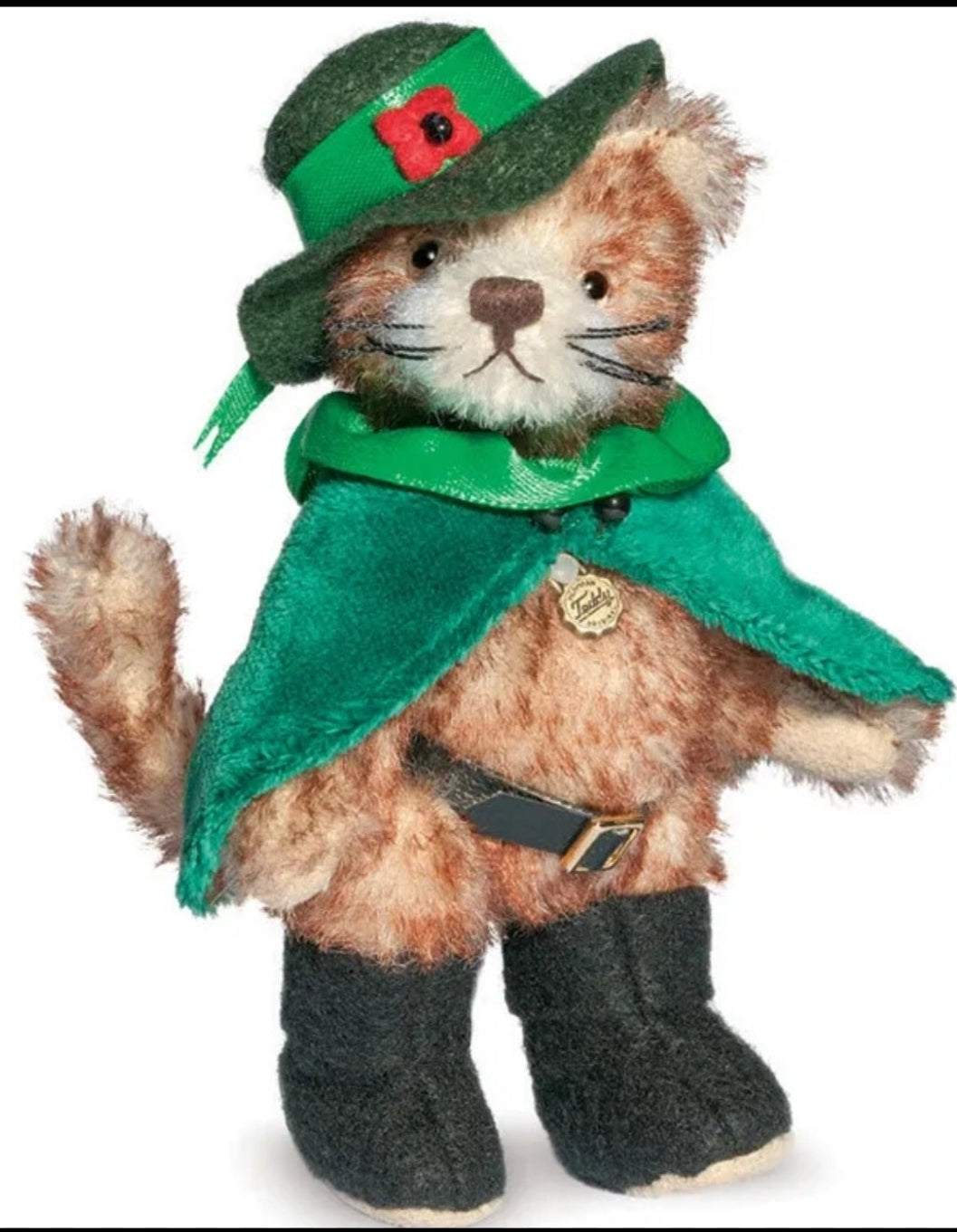 Puss In Boots - 4.75" Limited Edition Miniature by Teddy Hermann