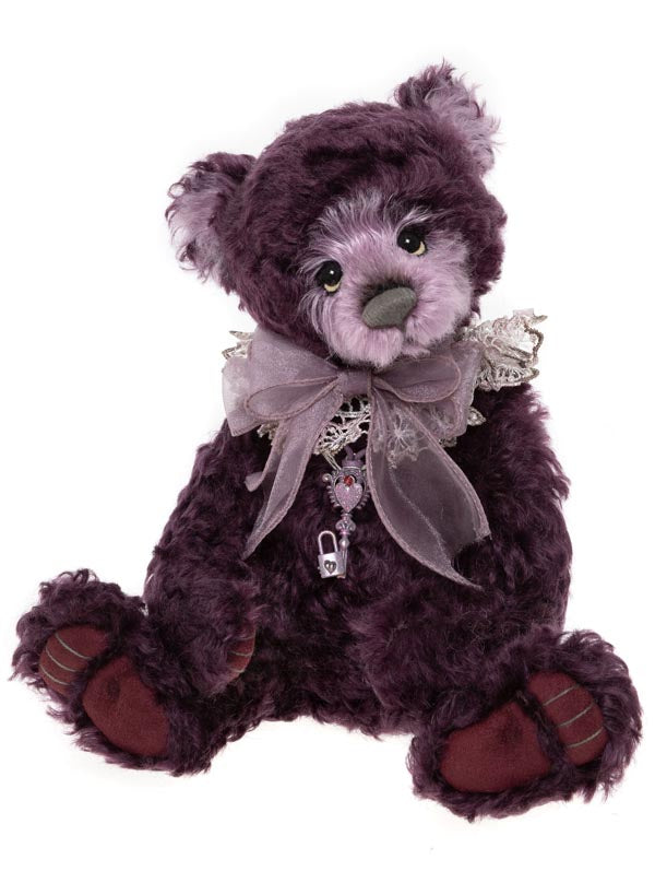 Sheila - 13" Burgundy Plum Mohair Isabelle Collection only 200 Made!